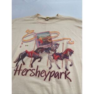 Velva Sheen Hershey Park Vintage Single Stitch T-Shirt Size Large